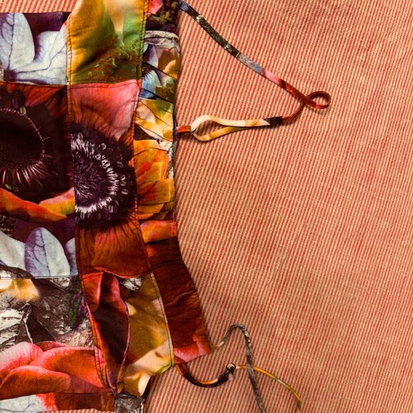 Urban Outfitters Floral Mini Slip Dress Sz M - Picture 5 of 6